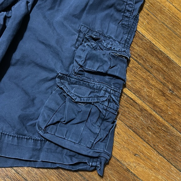Gap Kids Boys Navy Blue Cargo Shorts, Adjustable Waist, Sz 8 - Picture 4 of 5